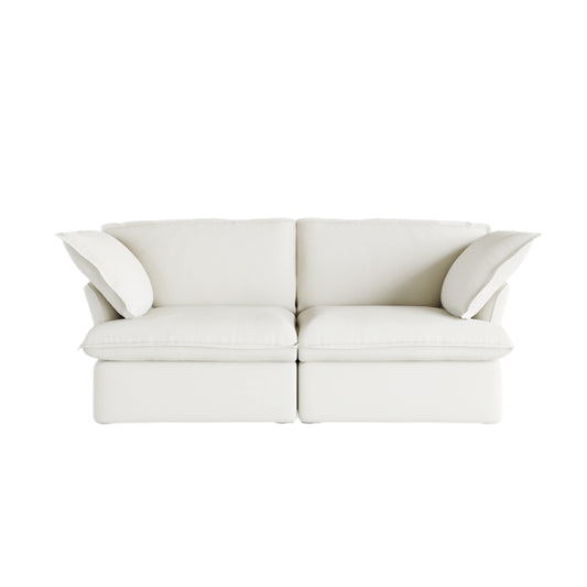 Modular Luxe 2-Seater Sofa in White