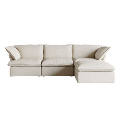 Modular Luxe 3-Seater Sectional in Beige