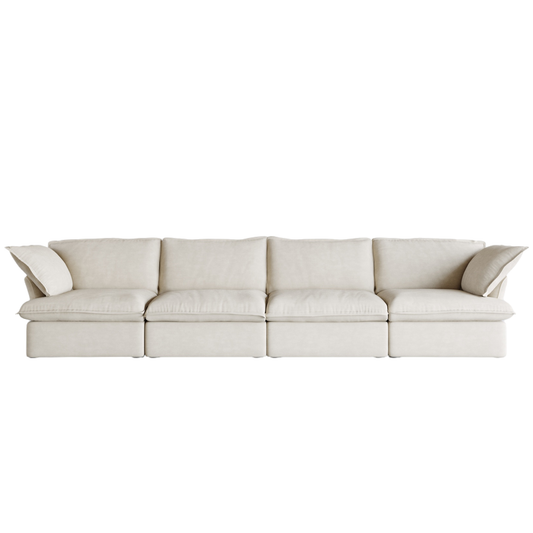 Modular Luxe 4-Seater in Beige